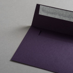 Icon 2 - Colorplan Buste DIN B6 lembo di chiusura diritto Melanzana