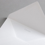 Icon 2 - Colorplan Buste DIN B6 lembo di chiusura appuntito gommata Bianco Antico