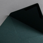 Icon 2 - Colorplan Buste DIN B6 lembo di chiusura appuntito gommata Verde scuro
