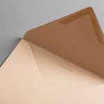 Icon 2 - Colorplan Buste DIN B6 lembo di chiusura appuntito gommata Noce