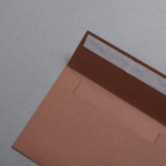 Icon 2 - Colorplan Extracted Couverts DIN C6 Rost Braun