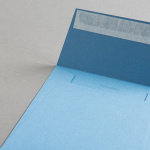 Icon 2 - Colorplan Buste DIN 155x155 mm Blu acciaio