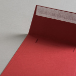 Icon 2 - Colorplan Buste DIN 155x155 mm Rosso scuro