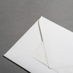 Icon 2 - Colorplan Buste DIN B6 lembo di chiusura appuntito Bianco Antico