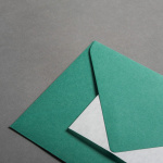 Icon 2 - Colorplan Buste DIN B6 lembo di chiusura appuntito Verde smeraldo