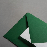 Icon 2 - Colorplan Buste DIN B6 lembo di chiusura appuntito Verde abete