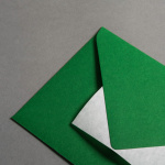 Icon 2 - Colorplan Buste DIN B6 lembo di chiusura appuntito Verde biliardo