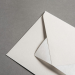 Icon 2 - Colorplan Buste DIN B6 lembo di chiusura appuntito Grigio ghiaia