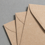 Icon 2 - Kraftpapier Couverts quadratisch 100 x 100 mm nassklebend 