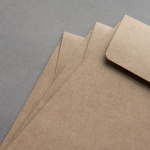 Icon 2 - Kraftpapier Couverts quadratisch 160 x 160 mm haftklebend 