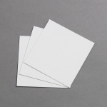 Icon 2 - Carte Mixed Media bianco naturale 90 x 90 mm 