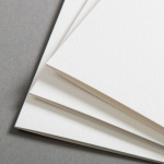 Icon 2 - Cartoline ad Mixed Media Bianco Naturale doppi alti 118 x 168 mm 