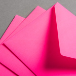 Icon 2 - Enveloppes Fluo DIN C6 - Rose Néon 