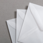 Icon 2 - Buste Traslucide Premium 100 x 100 mm adesivo umido 