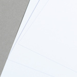 Icon 3 - Karten Weiss DIN lang Einfach 200 g/m²