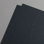 Icon 3 - Cartoncino da rilegatura goffrato in pelle A4 Nero 