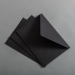 Icon 3 - Schwarze Couverts DIN B6 