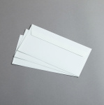 Icon 3 - Enveloppes en lin crème DL sans fenêtre