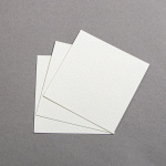 Icon 3 - Carte per acquerello bianco naturale 90 x 90 mm 