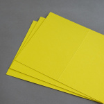 Icon 3 - Colorplan Karten Sonnengelb DIN B6 hochdoppelt 169 x 120 mm 