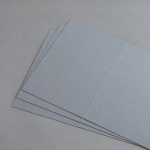 Icon 3 - Colorplan Biglietti Grigio Pietra 169 x 120 mm doppi alti 