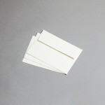 Icon 3 - Conqueror vergata Buste DIN C6 Crema