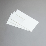Icon 3 - Enveloppes Conqueror vergées DL Blanc avec fenetre 