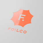 Icon 3 - Foilco Prägefolie Neon Orange 15 cm Breite 