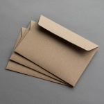 Icon 3 - Kraftpapier Couverts DIN C6 haftklebend 