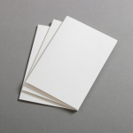 Icon 3 - Cartoline ad Mixed Media Bianco Naturale doppi alti 118 x 168 mm 