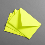 Icon 3 - Enveloppes Fluo DIN B6 - Jaune Néon 