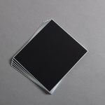 Icon 3 - Schede Shikishi nere 136 x 121 mm 