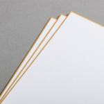 Icon 3 - Schede Shikishi bianche 273 x 242 mm - supporto integrato 