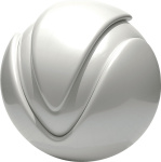 Icon 4 - Foilco Prägefolie Perlmutt Weiss 15 cm Breite 
