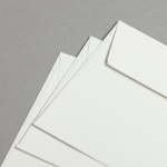 Icon 4 - Metallics schimmernd Couverts DIN lang Perlmutt mit Fenster 