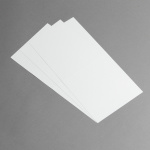 Icon 4 - Metallic schimmernd Klappkarten 150 x 150 mm Weiss Silberschimmer 