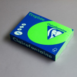 Icon 4 - Clairefontaine Trophée Fluo - Neon Verde DIN A4 80 g/m² 