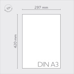 Icon 5 - Carta Traslucida Premium A3 