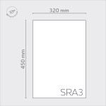 Icon 5 - Carta Traslucida Premium SRA3 100 g 