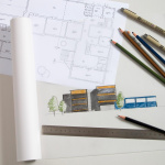 Icon 5 - Skizzenrolle Transparent  80 g Glama Basic 110 cm breit 