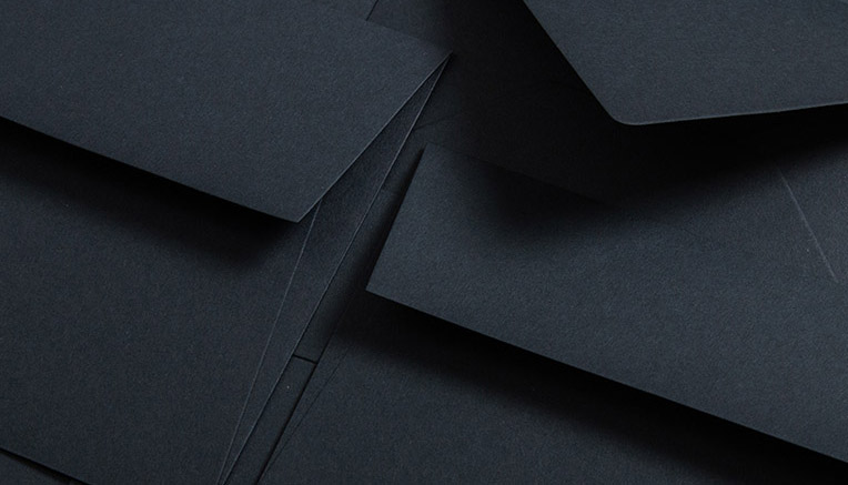 Carta e buste Colorplan nel colore Slate