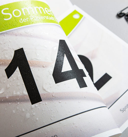 Pretex Spezialpapier wetterfest für die Außenanwendung und für Startnummern